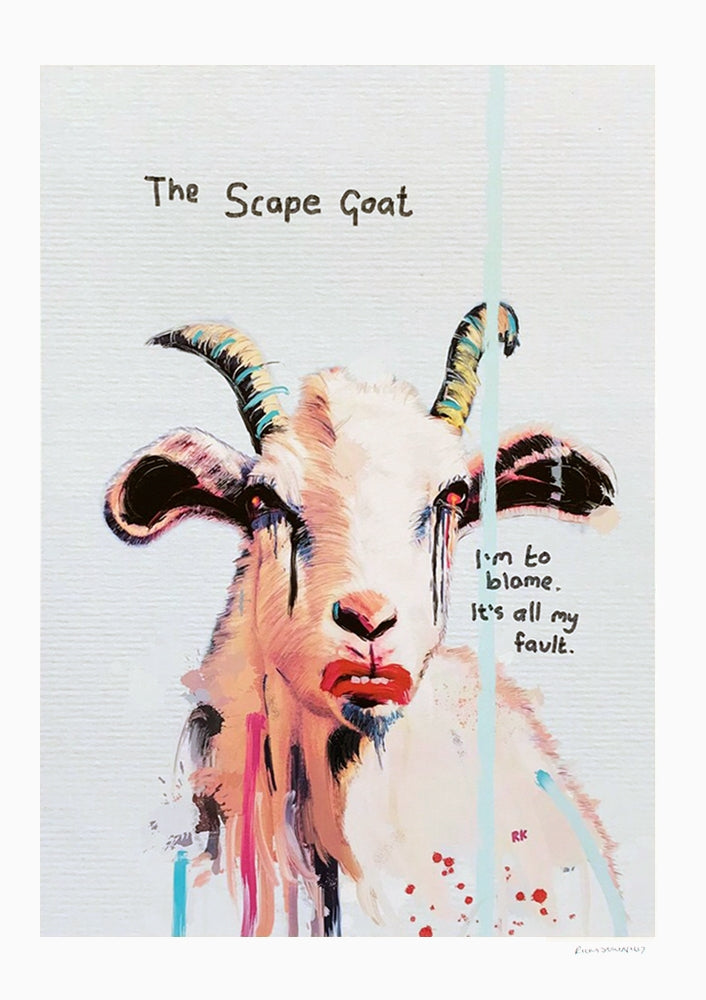 The Scape Goat - Unframed