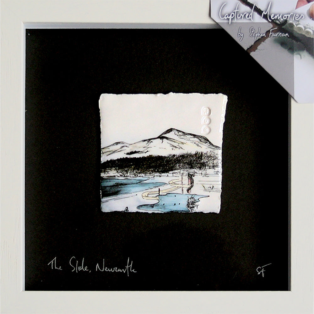 Memories - The Slide Newcastle Framed 10x10