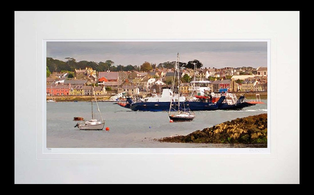 Co Down - The Strangford Ferry Flat Black Frame