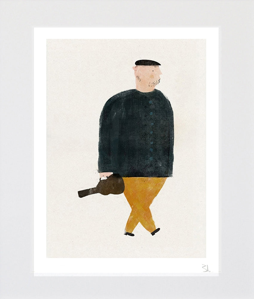 The Violinist Unframed