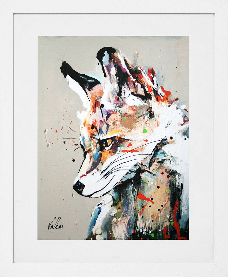 Print - Theodora - White Box Frame (With Mount)