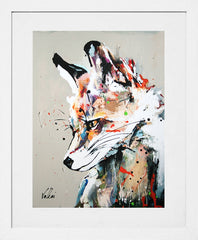 Print - Theodora - White Box Frame (With Mount)