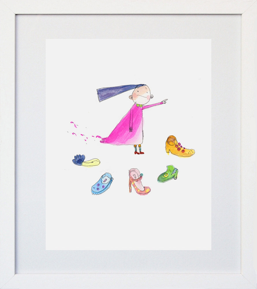 There Will Be A Fair White Frame