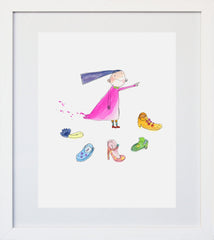 There Will Be A Fair White Frame