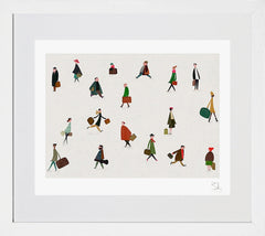 The Station White Frame