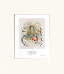 Peter Rabbit - They Got Amongst Flower-Pots - Unframed