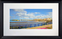 Co Down - Tides Out Donaghadee Frame Black Moulded 71X45
