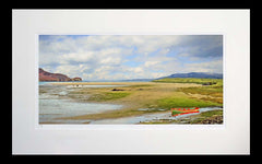 Co Donegal - Tides Out Dunfanaghy Flat Black Frame