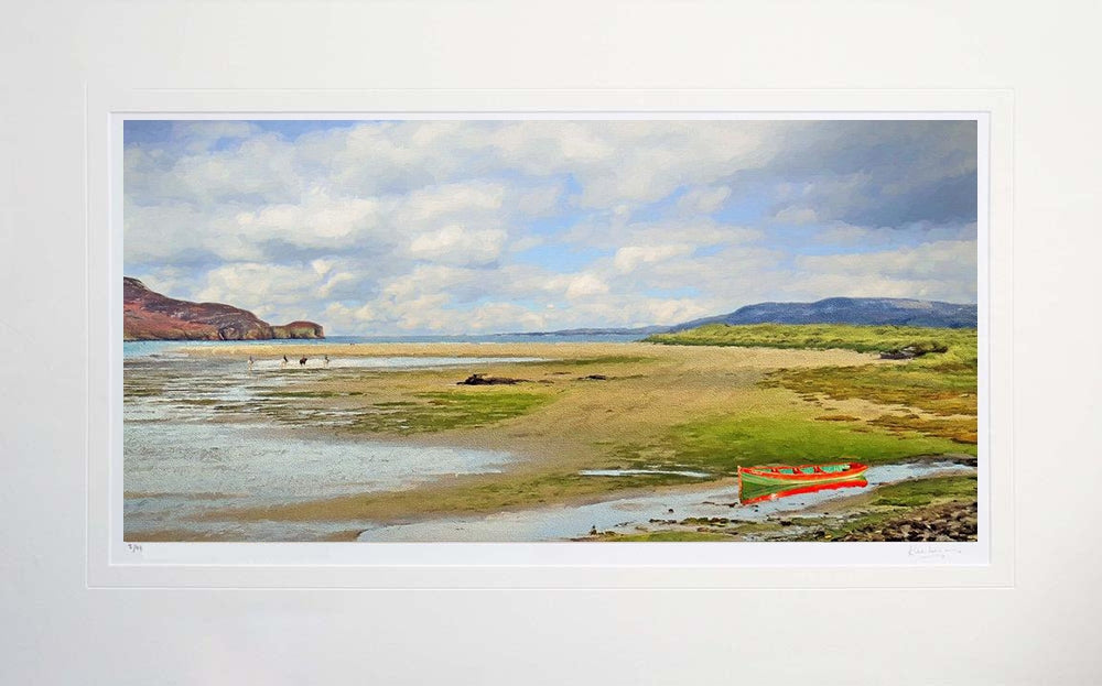 Co Donegal - Tides Out Dunfanaghy Unframed 71x45