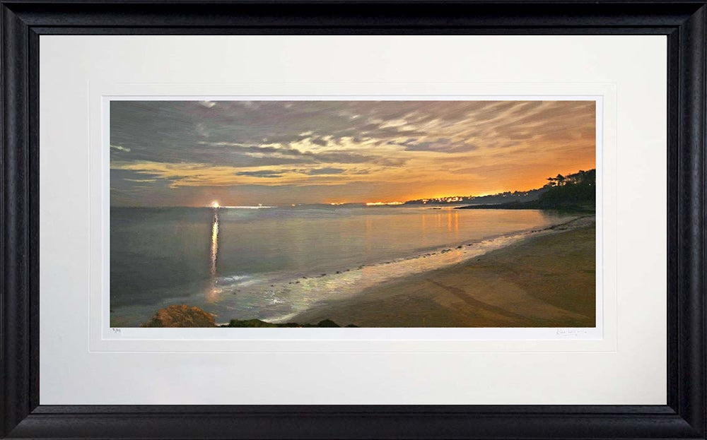 Co Down - Time For Reflection Helen's Bay Frame Black Moulded 71X45