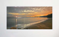 Co Down - Time For Reflection Helen's Bay Unframed 71x45