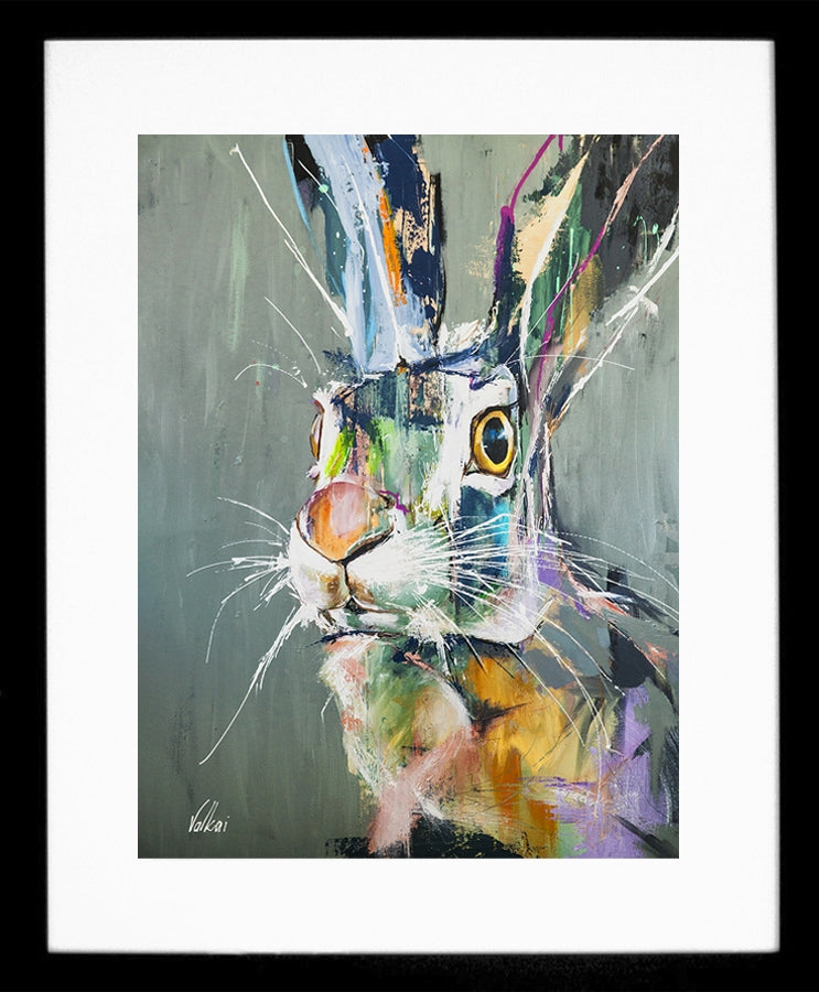 Print - Timmy Black Box Frame (With Mount)