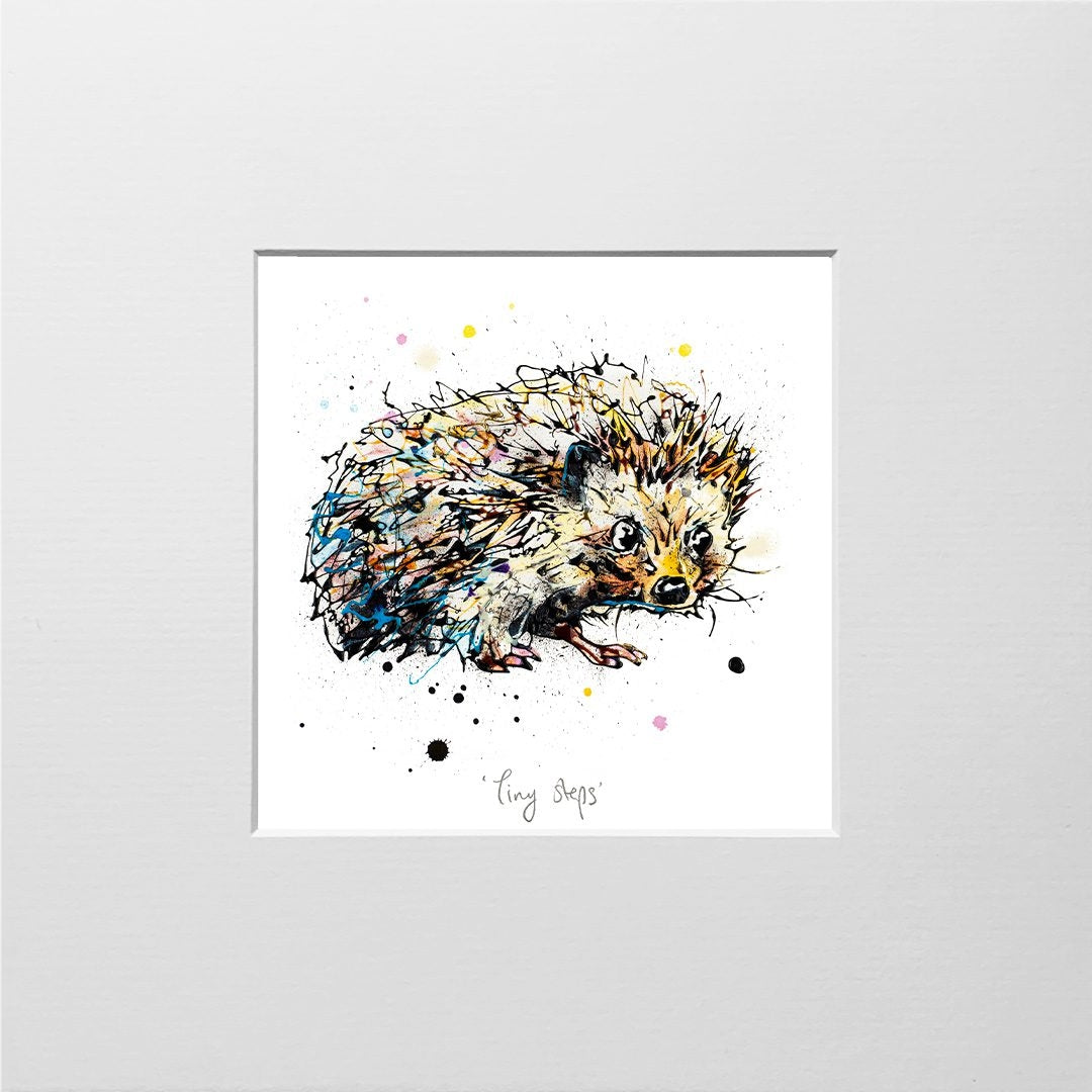 Print Open Edition Animals - Tiny Steps-12 x 12-Unframed