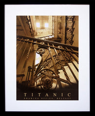 Titanic Drawing Office Stairs Framed