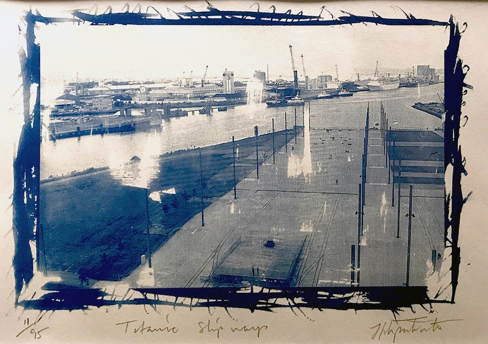 Titanic Slip Way Unframed