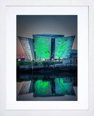 Belfast - Titanic Building Two White Box Frame