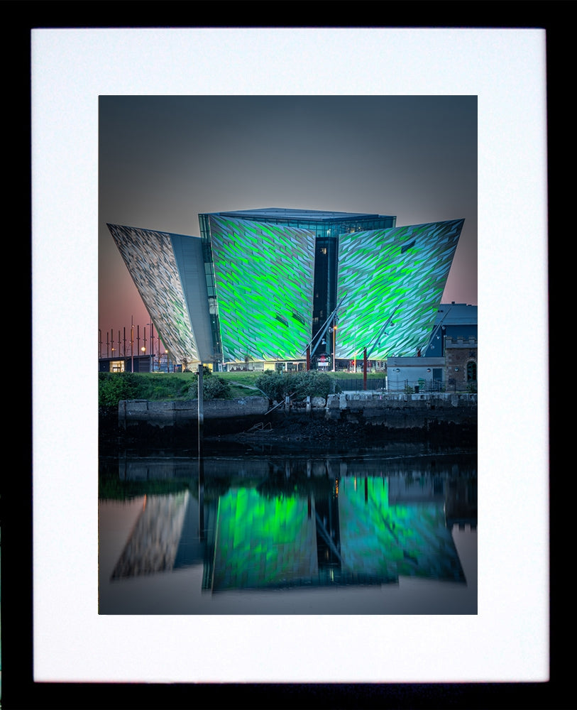 Belfast - Titanic Building Two Black Box Frame