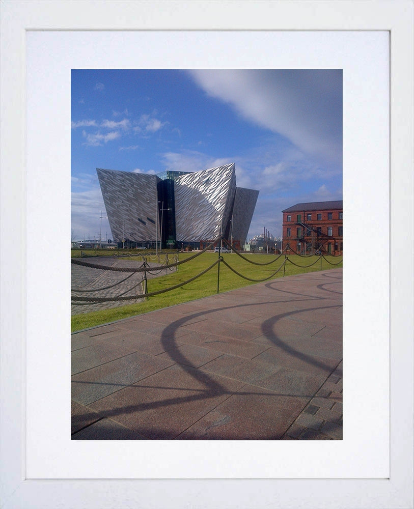 Titanic Remembered White Frame