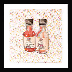 St Georges Market - Toffee & Apple Pink Marshmallow Framed