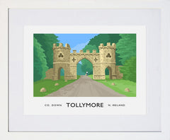 Co Down - Tollymore Frame White 40x30 With Mount