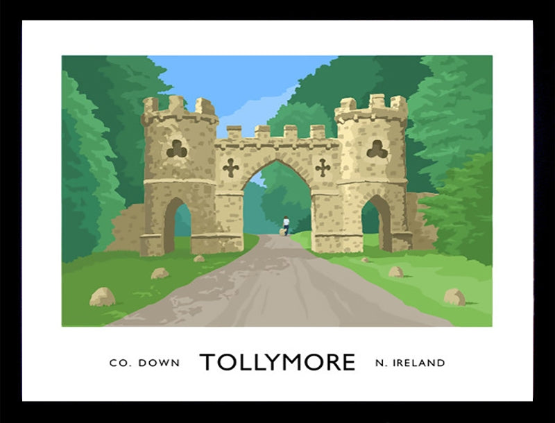 Co Down - Tollymore Frame Black 40x30 No Mount