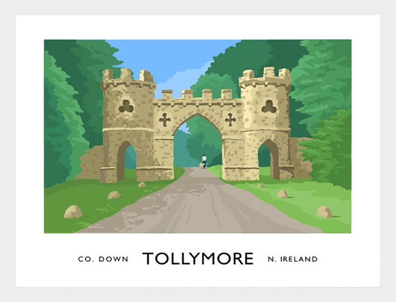 Co Down - Tollymore Frame White 40x30 No Mount