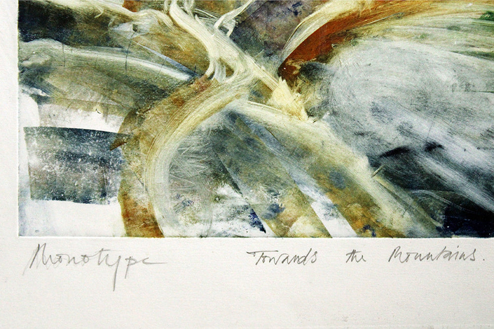 Monotype - Towards the Mountains