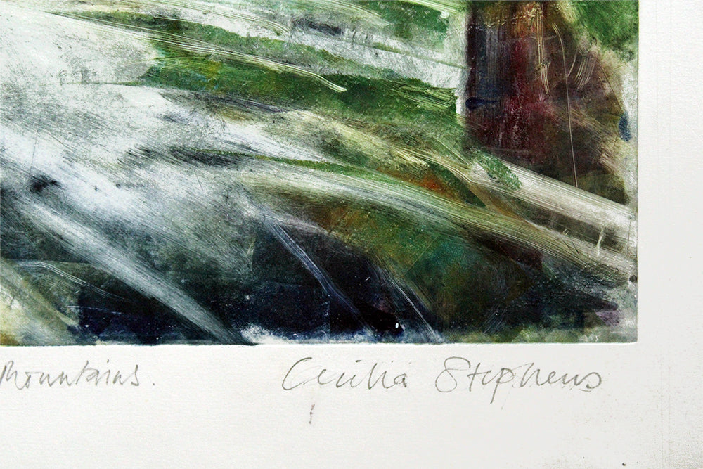 Monotype - Towards the Mountains