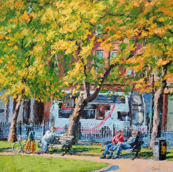 Print - Tranquil Afternoon in the Park, Belfast