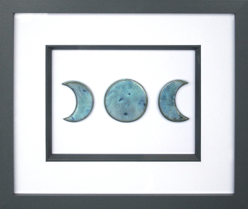 Triple Moon Framed