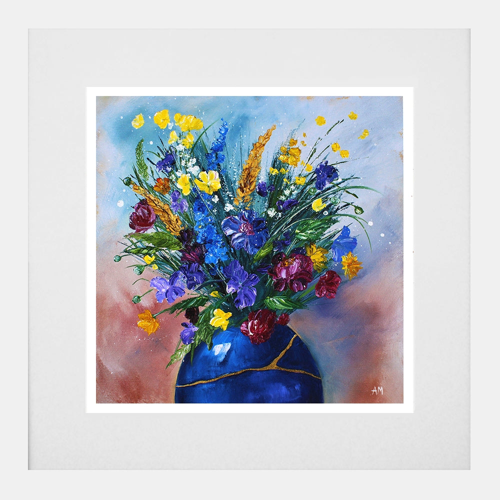 Print - Triumph - White Box Frame (With Mount)