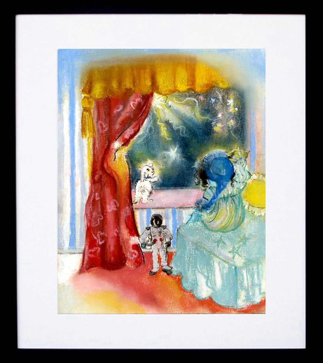 Twinkle Twinkle Little Star Frame Black