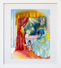 Twinkle Twinkle Little Star White Frame