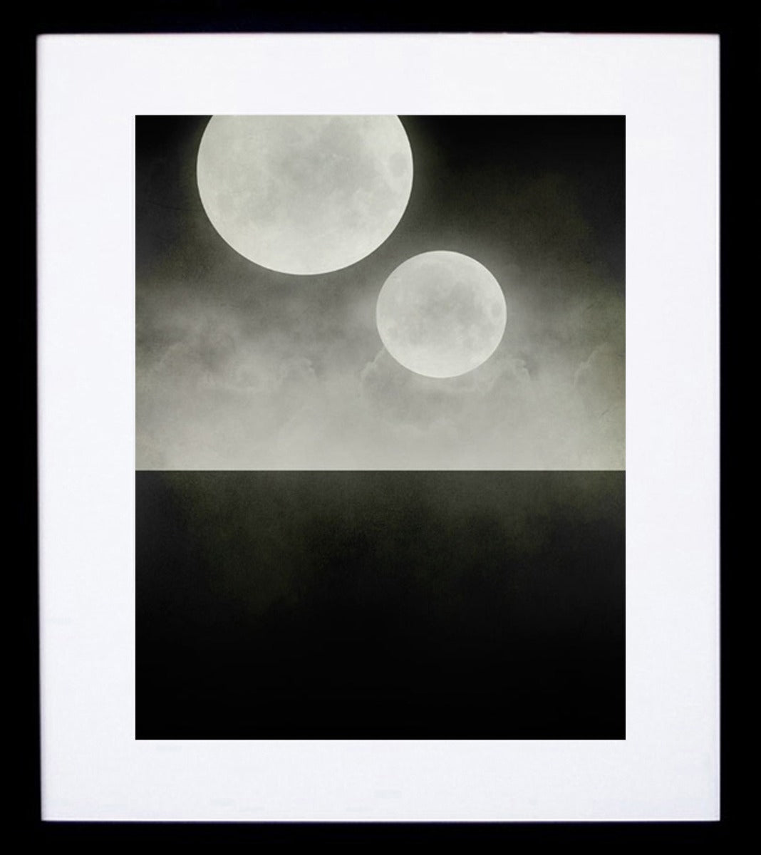Two Moons Black frame