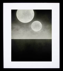 Two Moons Black frame