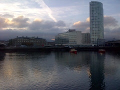 Two Little Red Boats (III) Unframed