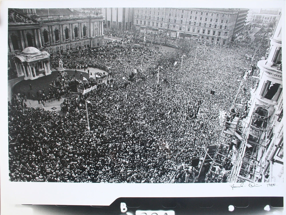 Analogue Print - Ulster Says No Rally 1