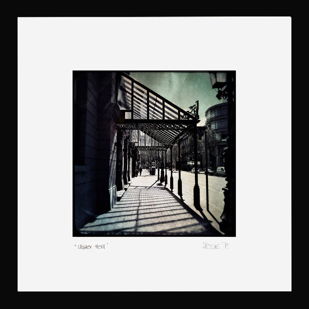 Belfast - Ulster Hall-Available In One Size Only-Black Box Frame (No Mount)