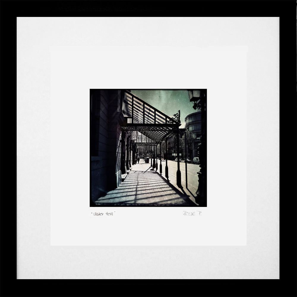 Belfast - Ulster Hall-Available In One Size Only-Black Box Frame (With Mount)