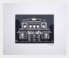 Ulster Hall Belfast-16 x 11.5 White Frame