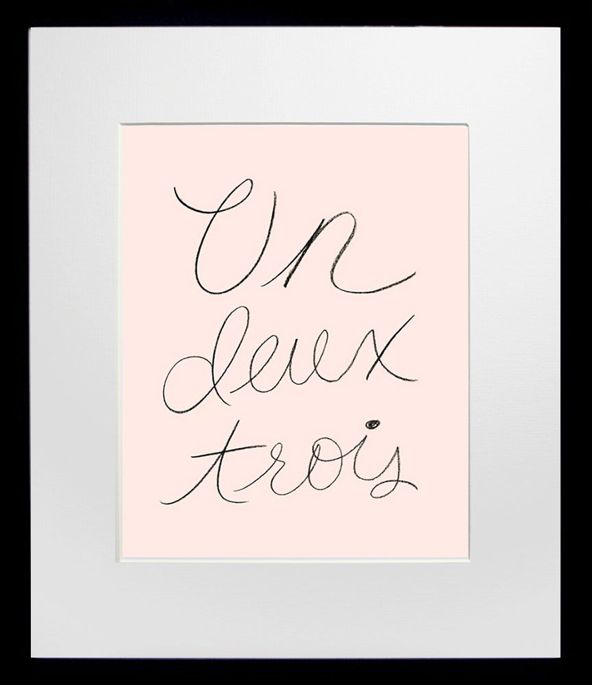 Un Deux Trois Black Frame