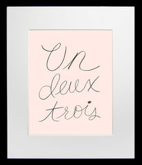 Un Deux Trois Black Frame