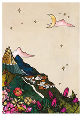 Under Another Sky-33 x 55.5-Unframed