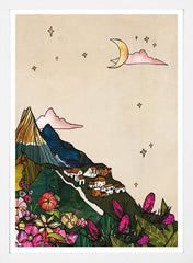 Under Another Sky-33 x 55.5-White Box Frame (No Mount)