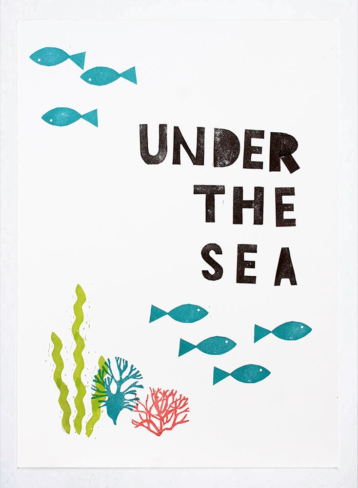 Original - Under The Sea White Frame