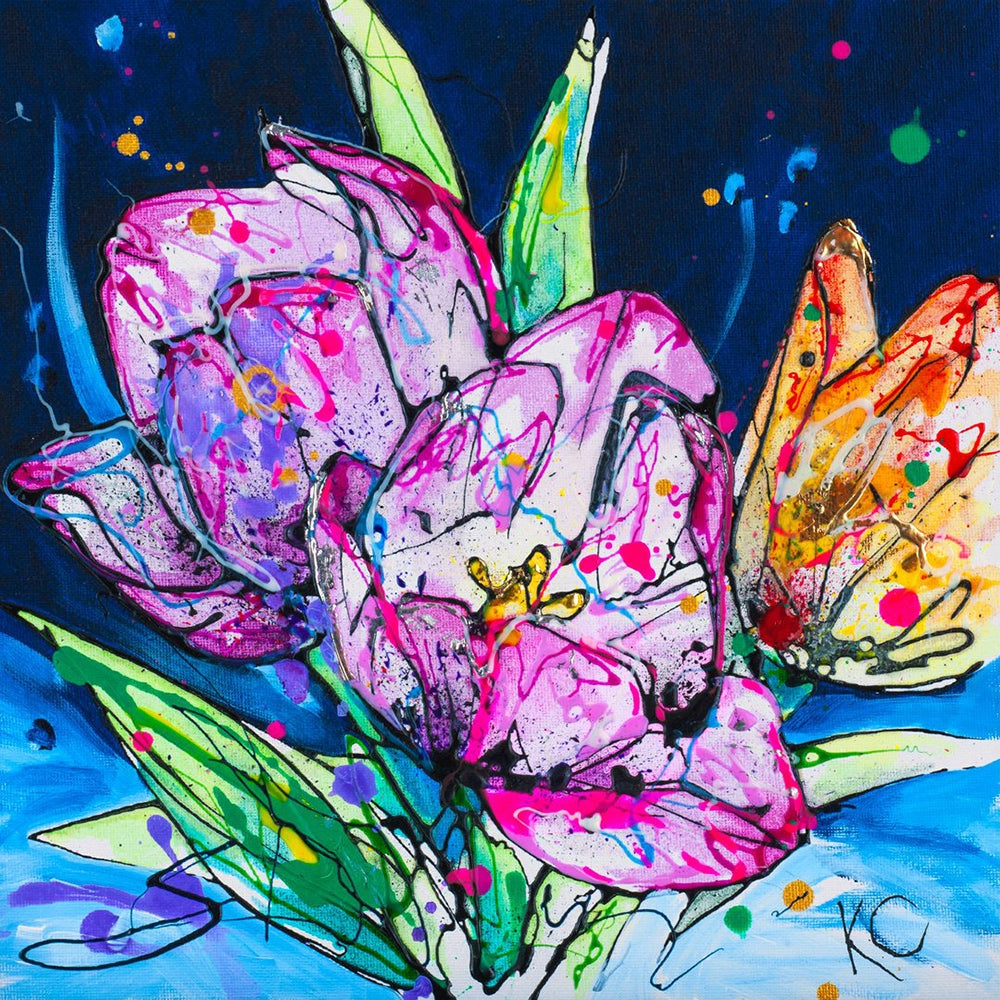 Print Open Edition Floral - Understanding-30 x 30-Unframed