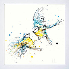 Print Open Edition Animals - United-30 x 30-White Box Frame (No Mount)