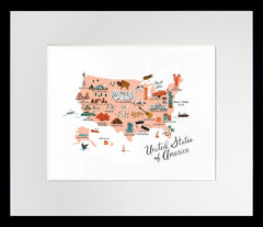 United States of America - Black Box Frame