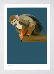 Untitled Six White Frame