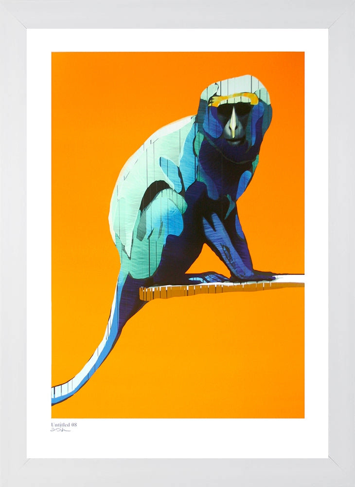 Untitled Eight White Frame